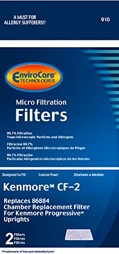 Filtre mousse aspirateur Kenmore CF2 Progressive 86884 compatible 610488 - 2