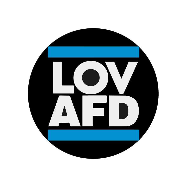 LVE AFD Alternative für Deutschland Aufkleber 4 5 cm Wasserfest Laminiert Vinyl