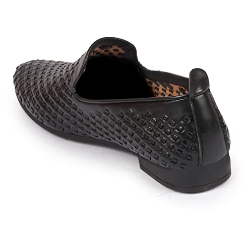 Image of FAUSTO Men's Ethnic Jutis and Mojaris for Occasions|Ethnic|Wedding|Party|Fashion|Outdoor|Lightweight|Shoes with PU Sole