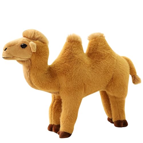 Peluche de Chameau super douce, idée cadeau originale pour anniversaire et fête