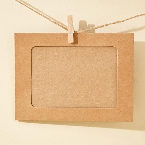 Image of Home Centre Corsica Snapshot Set of 10 Paper Hanging Photo Frames - 15x11.5cm