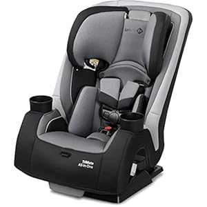 Safety 1st Convertible Car Seat, Convert from Rear to Forward Facing and Belt-Positioning Booster, High Street, From Birth to Age 10, TriMate
