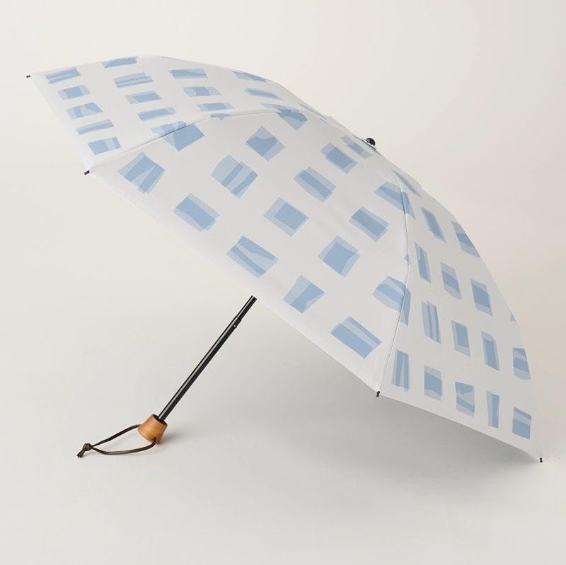 未使用 サンバリア100 3段折 キューブ ブルー サンバリア 100 3段折り  