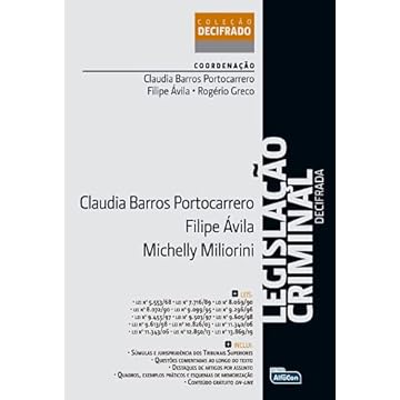 Capa do livro Legislação Criminal Decifrada