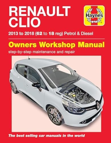 Revue technique Renault Clio petrol & diesel 13-18 pour l'entretien courant du véhicule