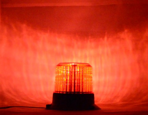 B45L4Pt Red 12-80V Dc 1/2" Npt Pipe Mount Led Emergency Warning Safety Light Beacon Strobe Effect 12V 24V 36V 48V 72V #TOP1