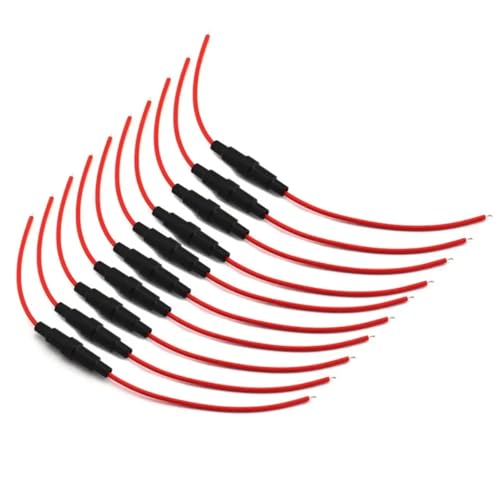 Porte-fusible 5x20 mm à fusion rapide 250V protection électrique par câble 22 AWG