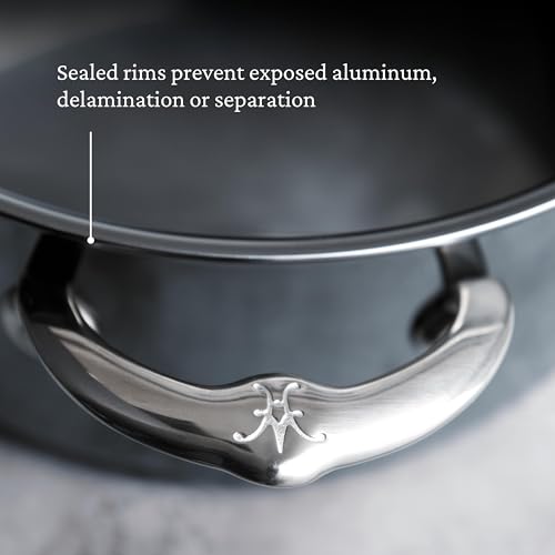 Image of Hestan - NanoBond Collection - Titanium All-In-One Pan, Induction Cooktop Compatible, 5 Quart