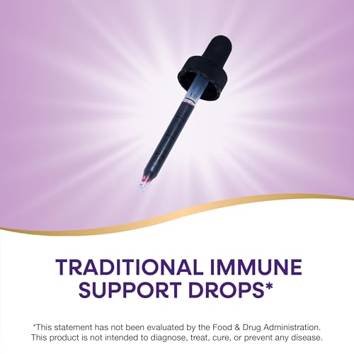 Nature's Way Sambucus Traditional Immune Elderberry Drops, 1 Fl Oz - image 3