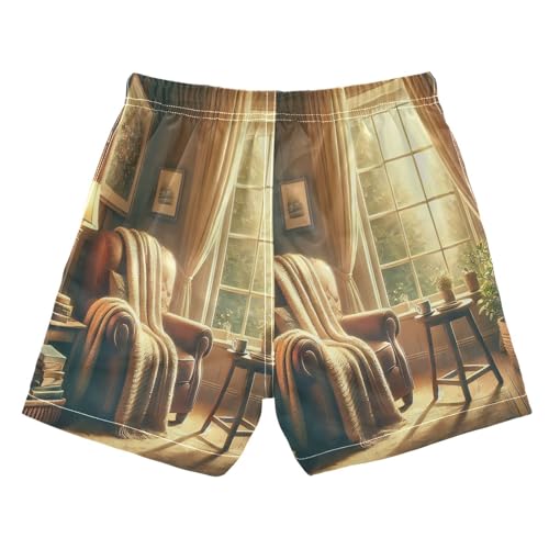 Sofa Booking Cozy Boys Swim Trunks Quick Dry Toddler Swimsuit Boy Swimwear Bathing Suits Board Shorts 2T Multi2