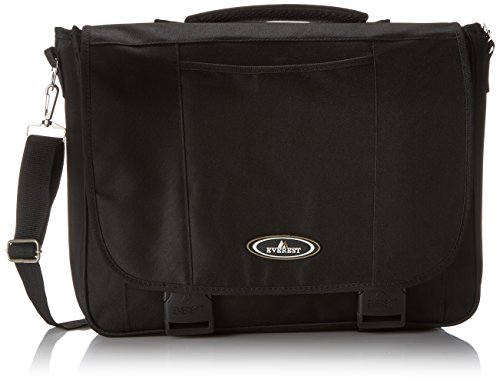 Everest Casual Laptop Briefcase in Black #TOP21