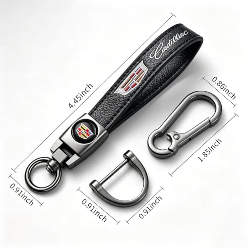 Image of Car Keychain Key Ring Accessories black