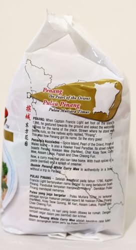 Image of Ibumie | Penang White Curry Seafood Noodles | Malaysian Style Instant Noodle|105Gm (Pack Of 4) Healthy Food - Low Carb, 105 Gm