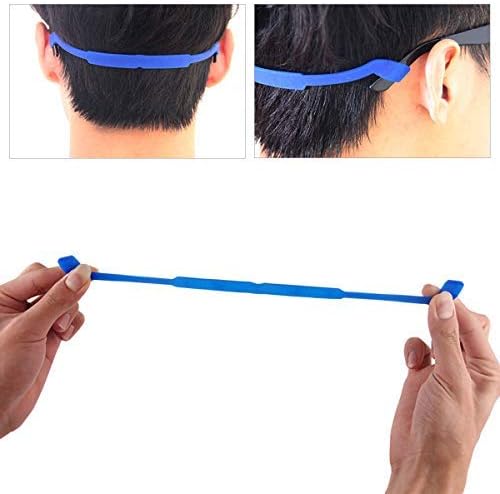 12 Pack Glasses Strap Eyewear Retainer Eyeglass Cord Holder Antislip for 12 Colors