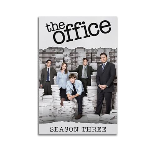 Zamm Poster sur toile « The Office », décoration murale, peinture pour chambre à coucher, 30 x 45 cm, sans cadre