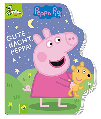 Gute Nacht, Peppa! - Peppa Pig: Pappbilderbuch mit Konturenstanzung Gute Nacht, Peppa! - Peppa Pig: Pappbilderbuch mit Konturenstanzung