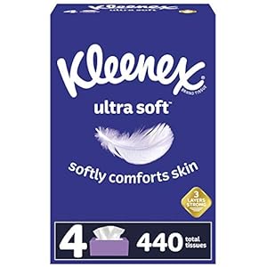 Kleenex Ultra Soft Facial Tissues, ...