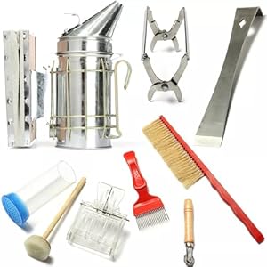 CHIMHOON Zestaw Narzędzi Pszczelarskich 8 sztuk