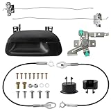 Dtomi Complete Rear Tailgate Hardware Repair Kit Set Compatible with Ford Vehicle F150 1997-2003, F250 F350 Super Duty ETC 1999-2007 Replace# 72958 FO1900113 FO1900121