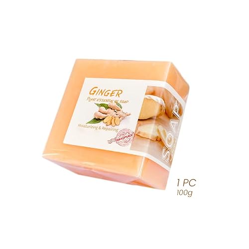 Organic Ginger Soap - Moisturizing Deep Clean Effectively Bath Soap, All Natural Ginger Bar Soap For Women Men #TOP6