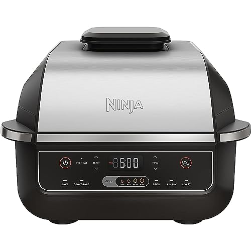 Ninja-EG201-Foodi-6-in-1-Indoor-Grill-and-4-Quart-Air-Fryer-Renewed Ninja EG201 Foodi 6 in 1 Indoor Grill and 4 Quart Air Fryer Renewed