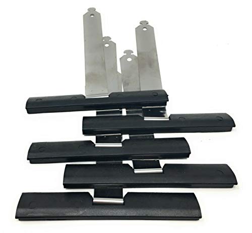 Preisvergleich Produktbild 5x Mini Rolladen Aufhängefeder Rollladen Stahlband-aufhänger Lamellen Sicherungsfeder Aufhängung Stahlfeder 170 mm
