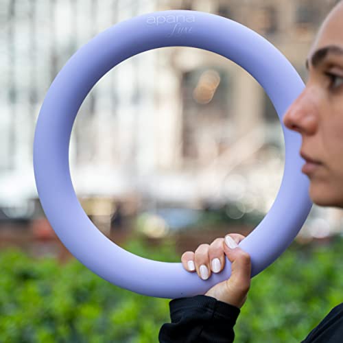 Apana-Yoga-Power-Ring-10-Pound-Strength-Workout-And-Training-Ring-Yoga-Dance-Pilates-Barre-Silicone-Ring-For-Workout-and-Toning