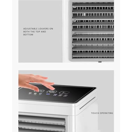 Climatiseur portable efficace avec 3 vitesses et télécommande pratique - 5