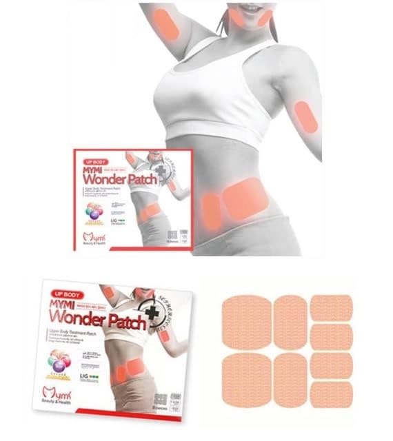 Fat Burner Slimming Upper Body Wonder Patch 8 PCS (8 pcs =1 stripe,3 set) for Women & Men Weight Loss Slim Patch Stickers-image-45