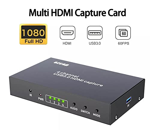 Image of Microware Ezcap264, EZCAP 4-In-1 HDMI HD Video Capture USB3.0 to PC Multi Camera Record Live Stream