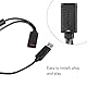 VBESTLIFE USB Netzteil Kabel Adapter für 360 Kinect Sensor Ladegerät mit US/EU Stecker(schwarz)