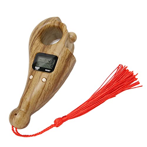 Digital Beads Counter, LCD Portable Prayer Beads Counter Lightweight Buddha Beads Counter with Tassel, Digital Counter (TOPINCN2u9cqotesd-12)