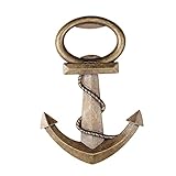 KANGQING Boat Anchor Bottle Opener , Creative Beer Corkscrew, Zinc Alloy Durable Key Chain, Delicate...