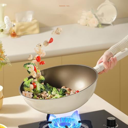 Wok de Aleación de Aluminio con Tapa, 30 cm miniatura 4