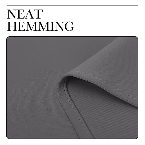image for NICETOWN Bedroom Curtains Blackout Drapery Panels, Three Pass Microfib