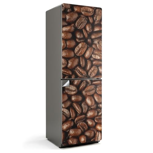 Décalcomanie auto-adhésif frigo 60x190 grains de café haute définition - 2
