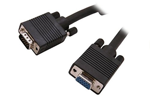 AYAGROUP AYA 75Ft. (75 Feet) SVGA Male to Female Monitor Extension Cable 28AWG with Dual Ferrites