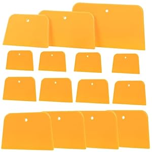 TINSKY Body Filler Spreaders, 15PCS 4, 5, & 6 Inch Automotive Body Fillers Hard Plastic Spreaders Auto Body Spreader for…
