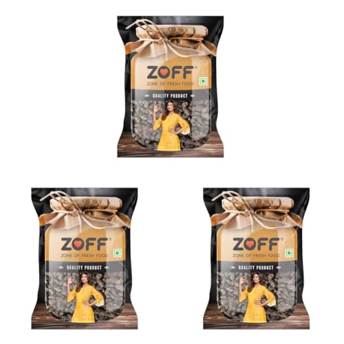 Image of Zoff Premium Black Cardamom - Handpicked, Fresh, Smoky Flavor Black Cardamom Whole with Health Benefits for Culinary Excellence - 25gms (Pack of 3)