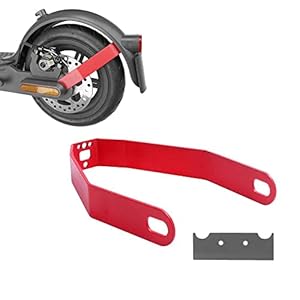 Flycoo Support de garde-boue arrière universel en métal pour Xiaomi M365/Pro/Pro 2/1S/Essential pour MI 3 Scooter électrique Pièce de rechange en métal pour scooter 8,5″ ou 10″