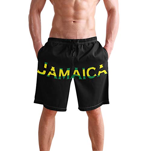 Men's Quick Dry Swim Trunks with Pockets Beach Board Shorts Bathing Suits2