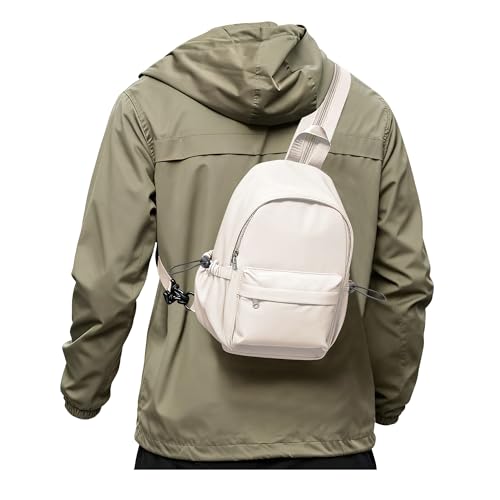 Sac à dos bandoulière SEAFEW blanc idéal pour vos balades urbaines