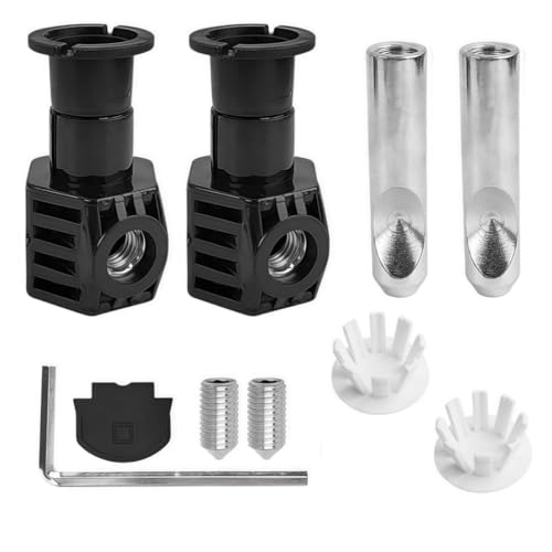 HKQBXO - Kit de Fixation Cuvette WC pour Toilettes Suspendues au Mur, Comprenant des Charnières de Fixation et Des vis de Couvercle D'huile - -10%