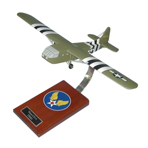 CG-4 Waco Glider USAAF World War II Glider D-Day Desktop Display Airplane Mode Scale 1/56