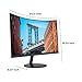 KOORUI 27 Inch Curved Monitor FHD 1080P 75Hz Computer Monitors, 1500R PC Screen with HDMI VGA, TÜV Rheinland Certified, Tilt Adjustable,1500R, Eye Care, Black, 27N5CA