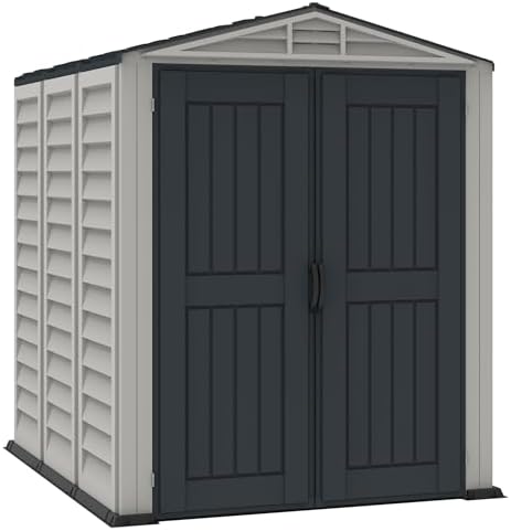 Duramax YardMate PLUS 5 x 8 (4.28 m²) Abri de jardin en plastique...