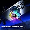 Phone Cooler MEMO CX15 Magnetic Wireless Charging Back Clip | 61.5x111x36mm AI for and Live Streaming | Rapid Cooling Fan for Flat-Back Smartphones | RGB Lightweight ABS & Metal Heat