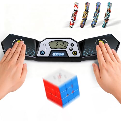 LogicTwist Professional Speed Cube Timer,Touch Control Timer with Display,Cube Race Stack...