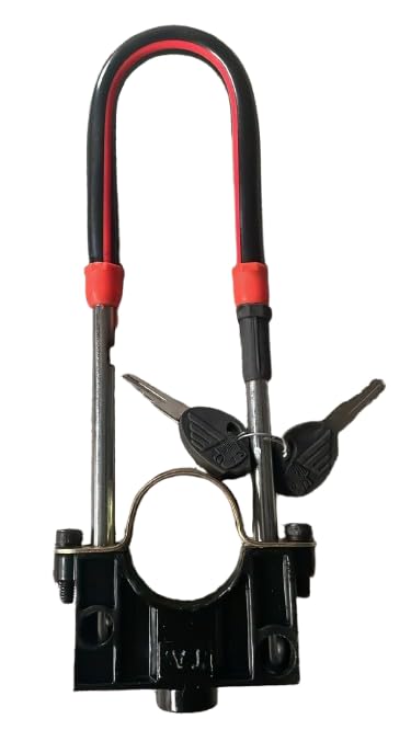 Image of TA Heavy Duty Bike Front Tyre Wheel Lock | Anti-Theft Key Operated Disc Brake Lock | Weatherproof & Durable