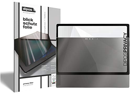 I 2-Wege Blickschutzfolie kompatibel mit Microsoft Surface Book (Im Hochformat) I Sichtschutz-Folie Display-Schutzfolie Privacy-Screen - Schützt